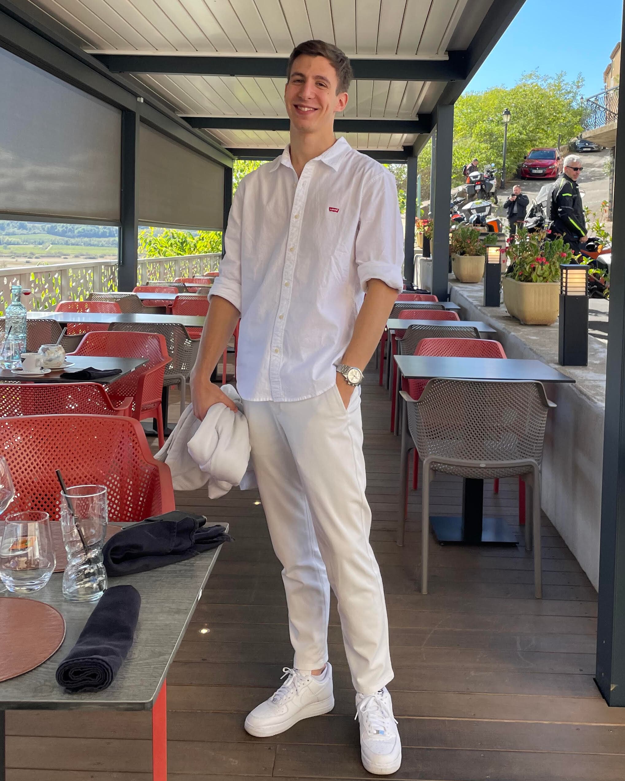 Matheo sur le terrain